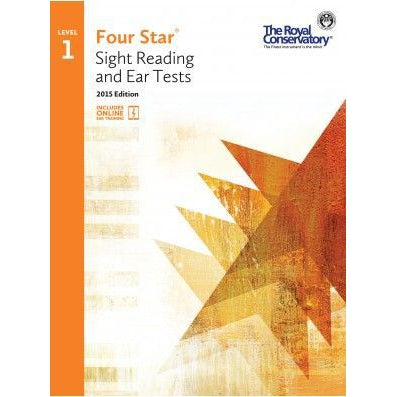 The Royal Conservatory Four Star Sight Reading and Ear Tests Level 1 2015 Edition-Music World Academy