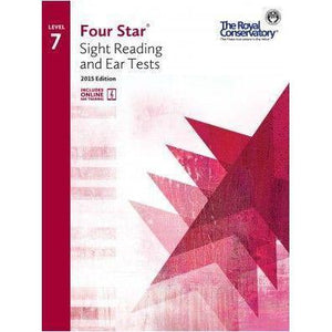 The Royal Conservatory Four Star Sight Reading and Ear Tests Level 7 2015 Edition-Music World Academy