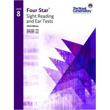 The Royal Conservatory Four Star Sight Reading and Ear Tests Level 8 2015 Edition-Music World Academy