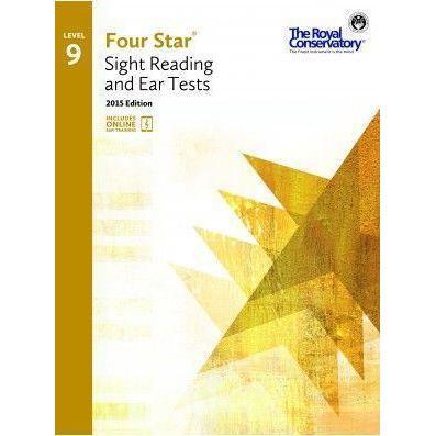 The Royal Conservatory Four Star Sight Reading and Ear Tests Level 9 2015 Edition-Music World Academy