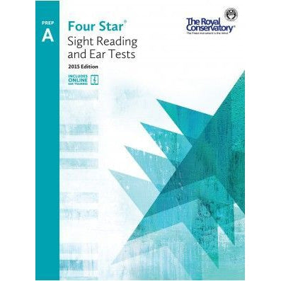The Royal Conservatory Four Star Sight Reading and Ear Tests Preparatory A 2015 Edition-Music World Academy