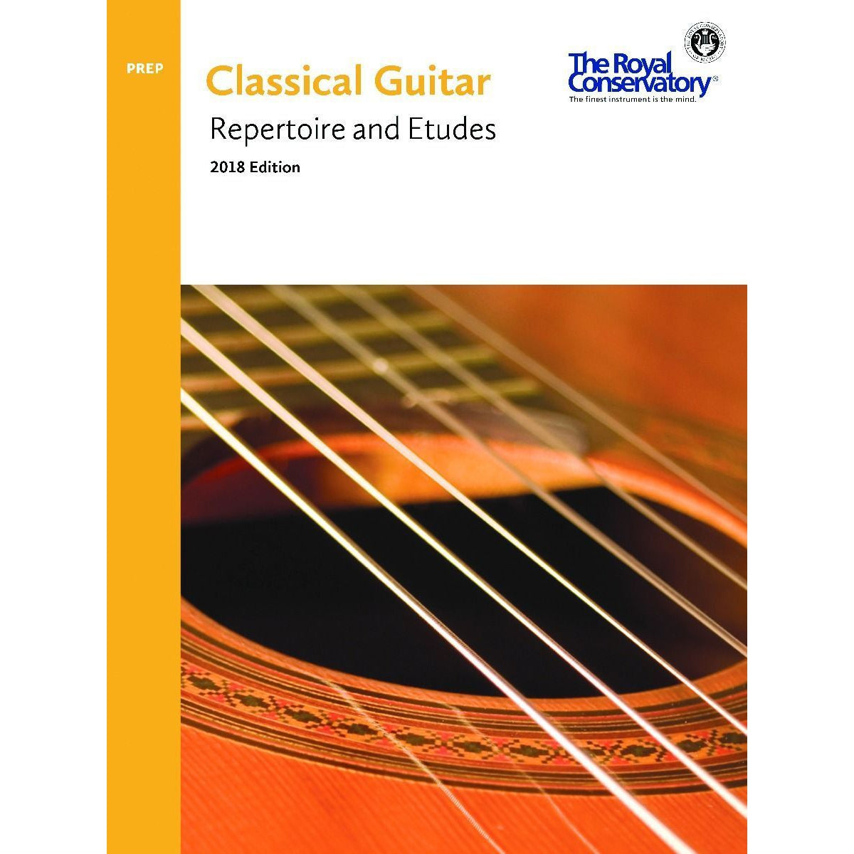 The Royal Conservatory Preparatory Classical Guitar Repertoire and Etudes 2018 Edition-Music World Academy