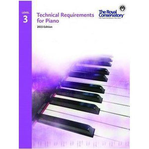 The Royal Conservatory Technical Requirements for Piano Book 3-Music World Academy