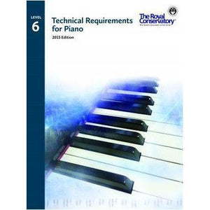 The Royal Conservatory Technical Requirements for Piano Book 6-Music World Academy