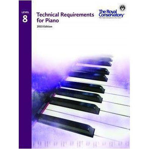 The Royal Conservatory Technical Requirements for Piano Book 8 2015 Edition-Music World Academy