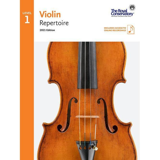 The Royal Conservatory Violin Repertoire Level 1 with Online Recordings, 2021 Edition-Music World Academy