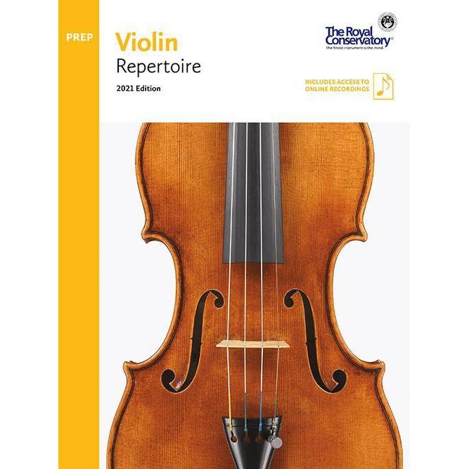 The Royal Conservatory Violin Repertoire Preparatory Level with Online Recordings, 2021 Edition-Music World Academy