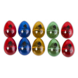 Toca T-2104 Egg Shakers Gel Coloured 10-Pack-Music World Academy