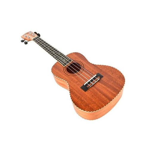 Twisted Wood TO-100CE Original Concert Ukulele with Belcat Pickup & Gig Bag-Music World Academy