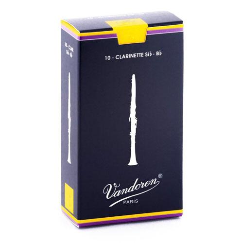 Vandoren CR102 Clarinet Reeds Size 2 10-Pack-Music World Academy