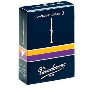 Vandoren CR103 Clarinet Reeds Size 3 10-Pack-Music World Academy