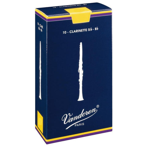 Vandoren CR1035 Clarinet Reeds Size 3-1/2 10-Pack-Music World Academy