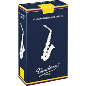 Vandoren SR212 Alto Saxophone Reeds Size 2 10-Pack-Music World Academy