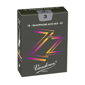 Vandoren SR413 Jazz Alto Saxophone Reeds Size 3 10-Pack-Music World Academy