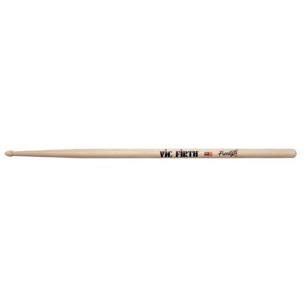Vic Firth 7A Freestyle Drumsticks Wood Tip-Music World Academy