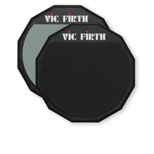 Vic Firth PAD12D Double Sided Drum Pad 12"-Music World Academy