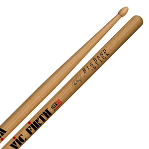 Vic Firth SPE3 Peter Erskine Big Band Drumsticks Wood Tip-Hickory-Music World Academy