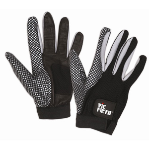 Vic Firth VICGLVL Drummers Gloves Large Black-Music World Academy
