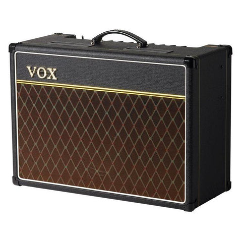 Vox AC15C1 Tube Electric Guitar Amp with 12" G12M Greenback Speaker-15 Watts-Music World Academy