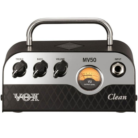 Vox MV50CL Mini Valve Electric Guitar Amp Head Clean-50 Watt-Music World Academy