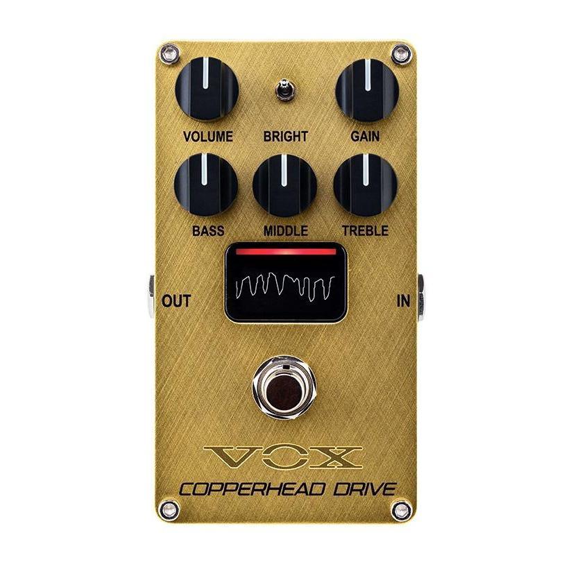 Vox Valve Energy Copperhead Drive Overdrive Guitar Pedal-Music World Academy