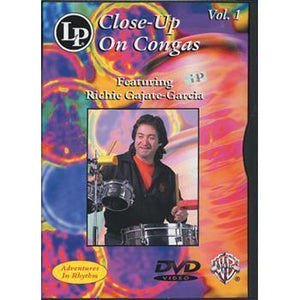 WB Close Up On Congas DVD Volume 1 Featuring Richie Gajate-Garcia-Music World Academy