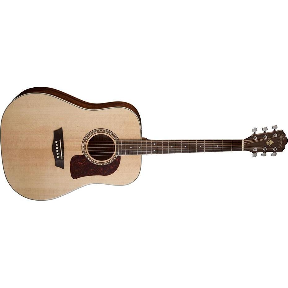 Washburn HD10S-O Heritage Dreadnought Acoustic Guitar-Natural Gloss-Music World Academy