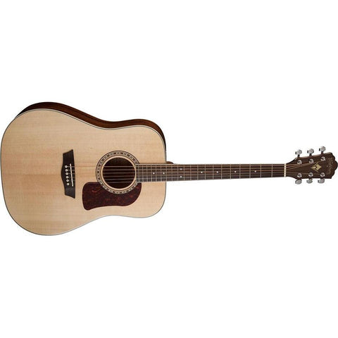 Washburn HD10S-O Heritage Dreadnought Acoustic Guitar-Natural Gloss-Music World Academy