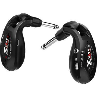Xvive XVIVE-U2/BL Wireless Guitar System-Black-Music World Academy