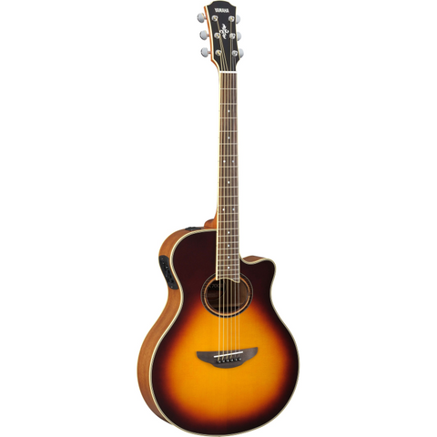 Yamaha APX-700II-BS APX Series Acoustic/Electric Guitar-Brown Sunburst-Music World Academy