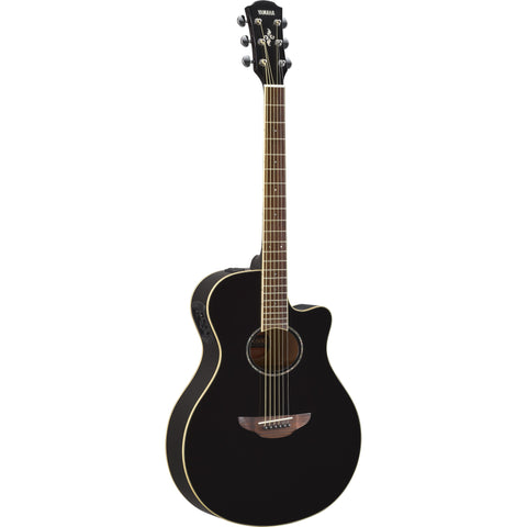Yamaha APX600-BL Acoustic/Electric Guitar-Black-Music World Academy