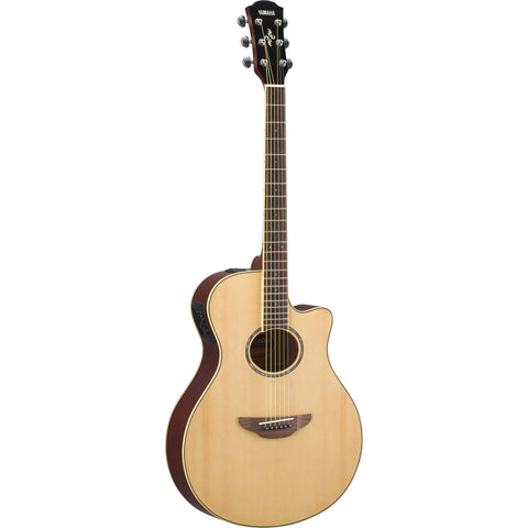 Yamaha APX600-NT Acoustic/Electric Guitar-Natural-Music World Academy