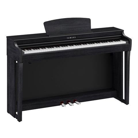 Yamaha Clavinova CLP-725B Digital Piano-Black Walnut with Bench-Music World Academy