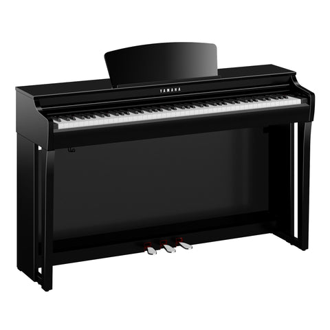 Yamaha Clavinova CLP-725PE Digital Piano-Polished Ebony with Bench-Music World Academy