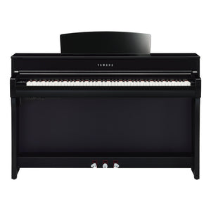 Yamaha Clavinova CLP-745PE Digital Piano-Polished Ebony with Bench-Music World Academy