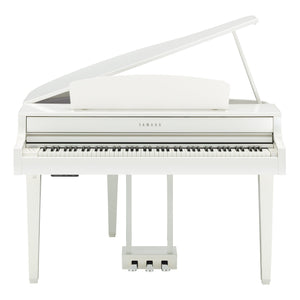 Yamaha Clavinova CLP-765GP-PWH Grand Design Digital Piano-Polished White with Bench-Music World Academy