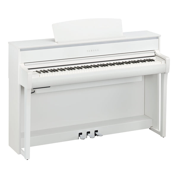 Yamaha Clavinova CLP-775WH Digital Piano-White with Bench-Music World Academy