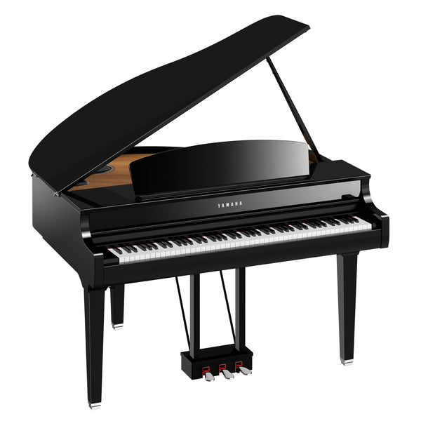 Yamaha Clavinova CLP-795GP-PE Grand Design Digital Piano-Polished Ebony with Bench-Music World Academy