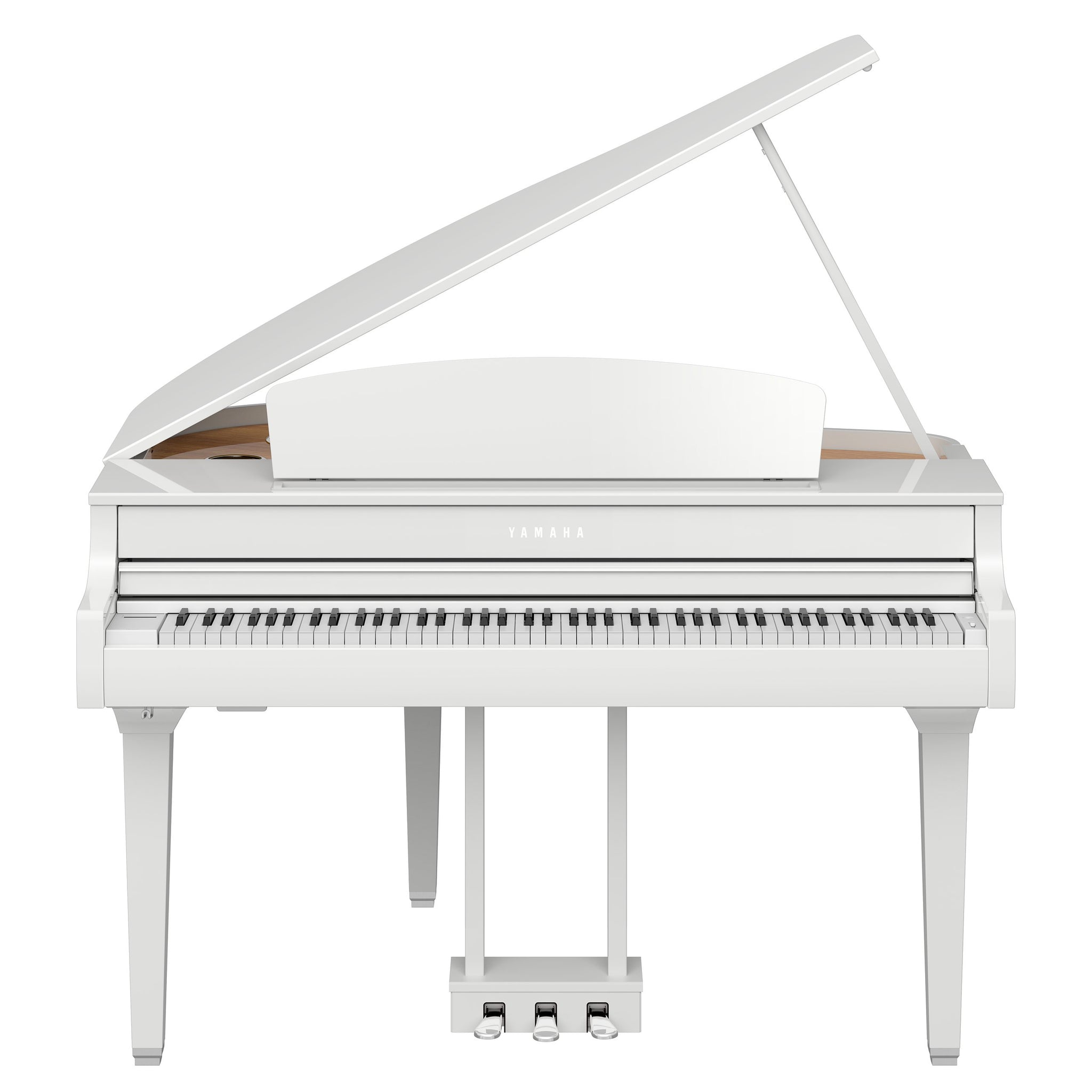 Yamaha Clavinova CLP-795GP-PWH Grand Design Digital Piano-Polished White with Bench-Music World Academy
