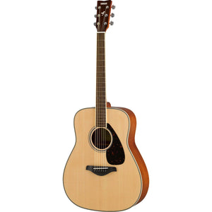 Yamaha FG820 FG Series Folk Acoustic Guitar-Natural-Music World Academy