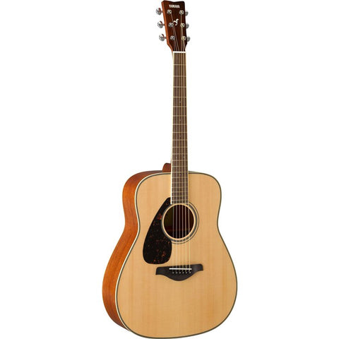Yamaha FG820L Left-Handed Acoustic Guitar-Natural-Music World Academy
