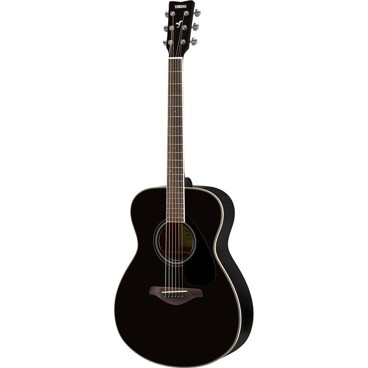 Yamaha FS820-BL Folk Acoustic Guitar-Black-Music World Academy