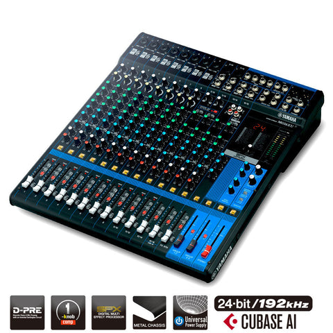 Yamaha MG16XU Analog Mixer 16-Channel-Music World Academy
