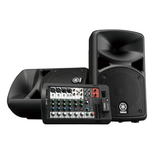 Yamaha STAGEPAS400BT Portable PA System-8-Input 2x200 Watts Powered Mixer-Music World Academy