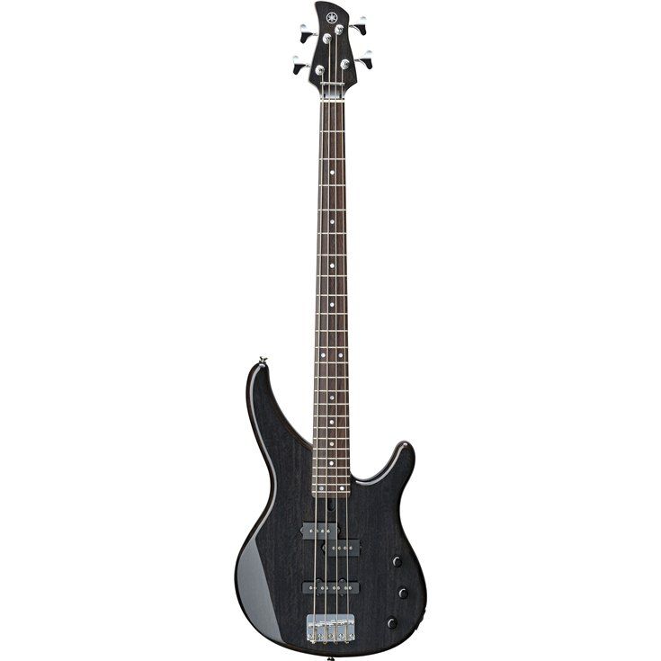 Yamaha TRBX174EW-TBL Electric Bass with Figured Mango Top-Translucent Black-Music World Academy