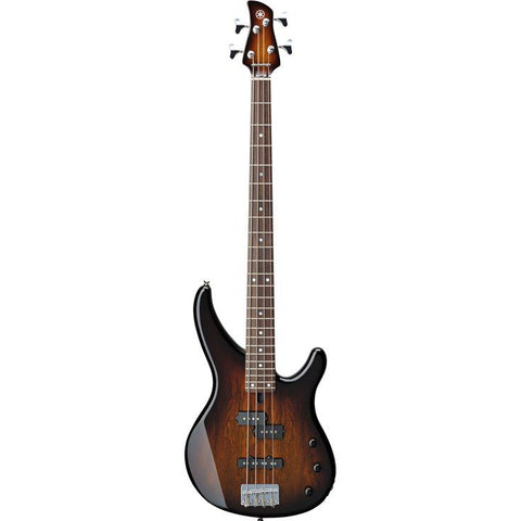 Yamaha TRBX174EW-TBS Electric Bass with Figured Mango Top-Tobacco Brown Sunburst-Music World Academy