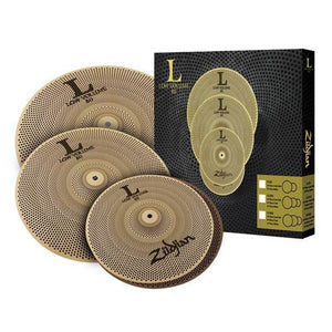 Zildjian LV468 Low Volume Cymbal Pack with 14' Hi-Hats/16" Crash/18" Crash Ride-Music World Academy