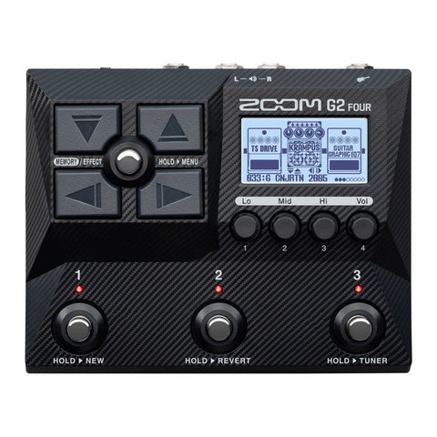 Zoom G2-FOUR Guitar Multi-Effects Processor-Music World Academy