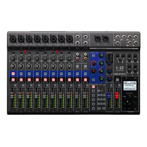 Zoom LiveTrak LIVETRAKL12 Mixer/Recorder-Music World Academy